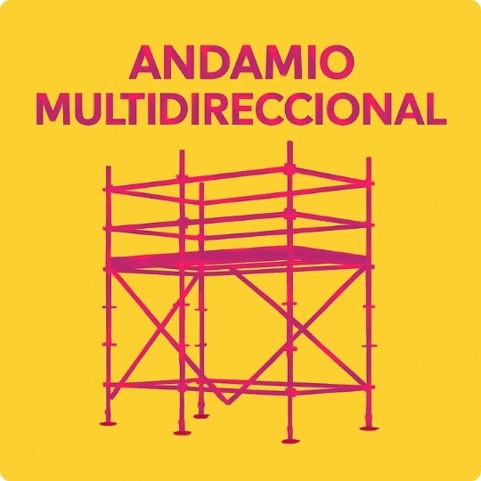andamio europeo multidireccional