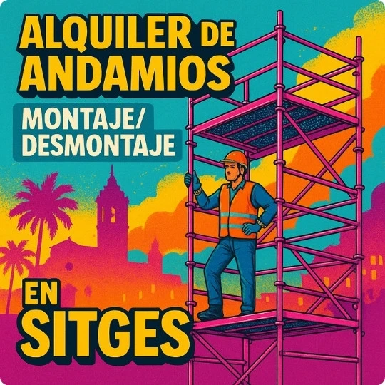 Empresa de montaje de andamios en Sitges