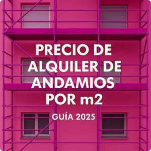 Precio de alquiler de andamios m2